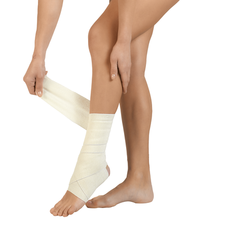 Elastic Bandage with Medium Tensility, 2,5 m x 8 cm
