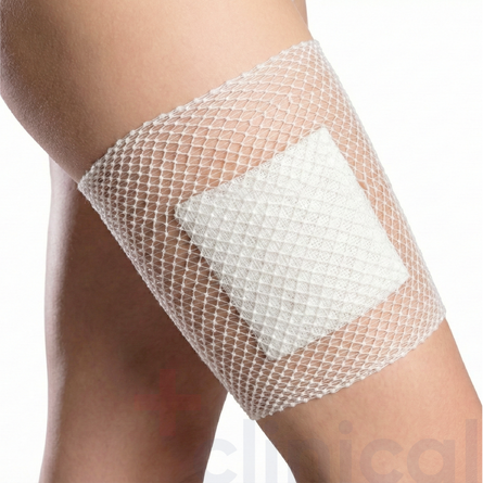 Elastic tubular net bandage, 25 cm x 3 cm