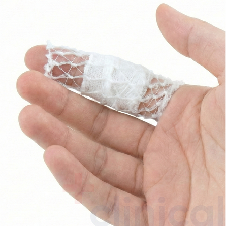 Elastic tubular net bandage, 15 cm x 3 cm