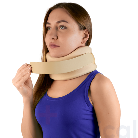 Soft Fixation Cervical Collar with Rigid Panel