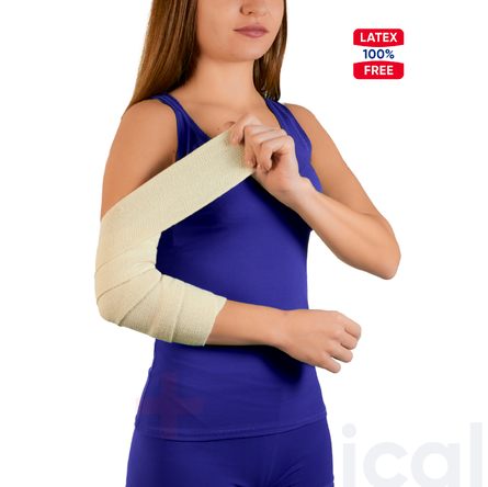 Medical Elastic Bandage MedTextile with High Tensility 80 cm x 2m
