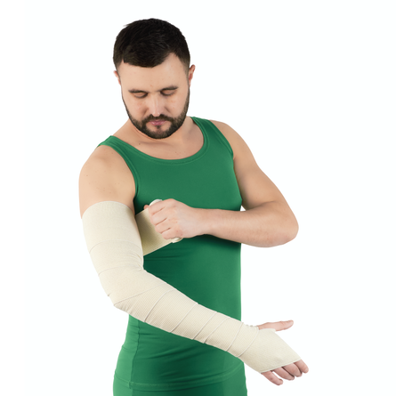 Elastic Bandage with Medium Tensility, 4 m x 10 cm