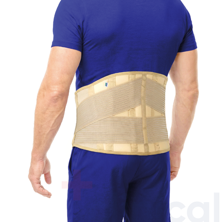 Lumbar Support Brace with 4 Stays, Extended Size